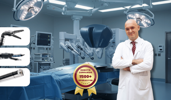 Prof. Dr. Binbay’dan 1500’ü Aşkın Robotik Operasyon